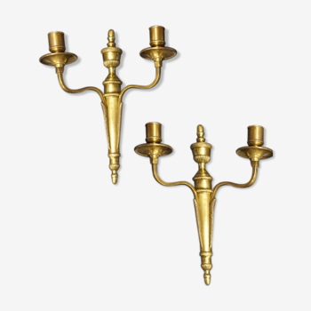 Pair of Empire wall sconces, France 20th century