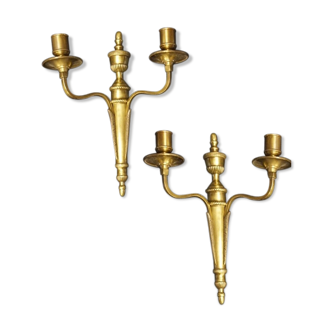 Pair of Empire wall sconces, France 20th century