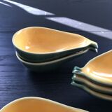 Set of 6 avocado cups