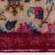 Handknotted Anatolian Floral Vintage Rug