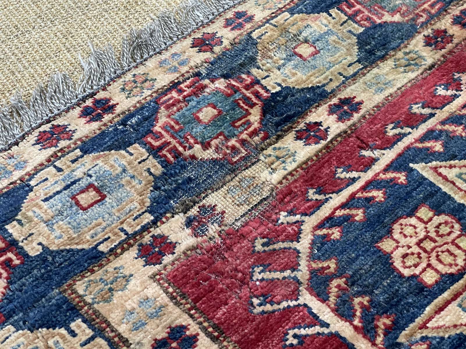 Iranian handmade wool carpet