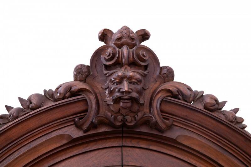 Renaissance mirror, France, circa 1890.