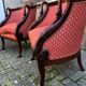 Mahogany armchair in First Empire style