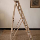 Antique wooden painter's stepladder
