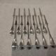 6 silver-plated lobster picks by Christofle, Perles pattern