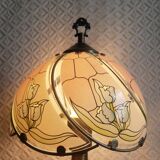 Lamp style tiffany vintage floral pattern