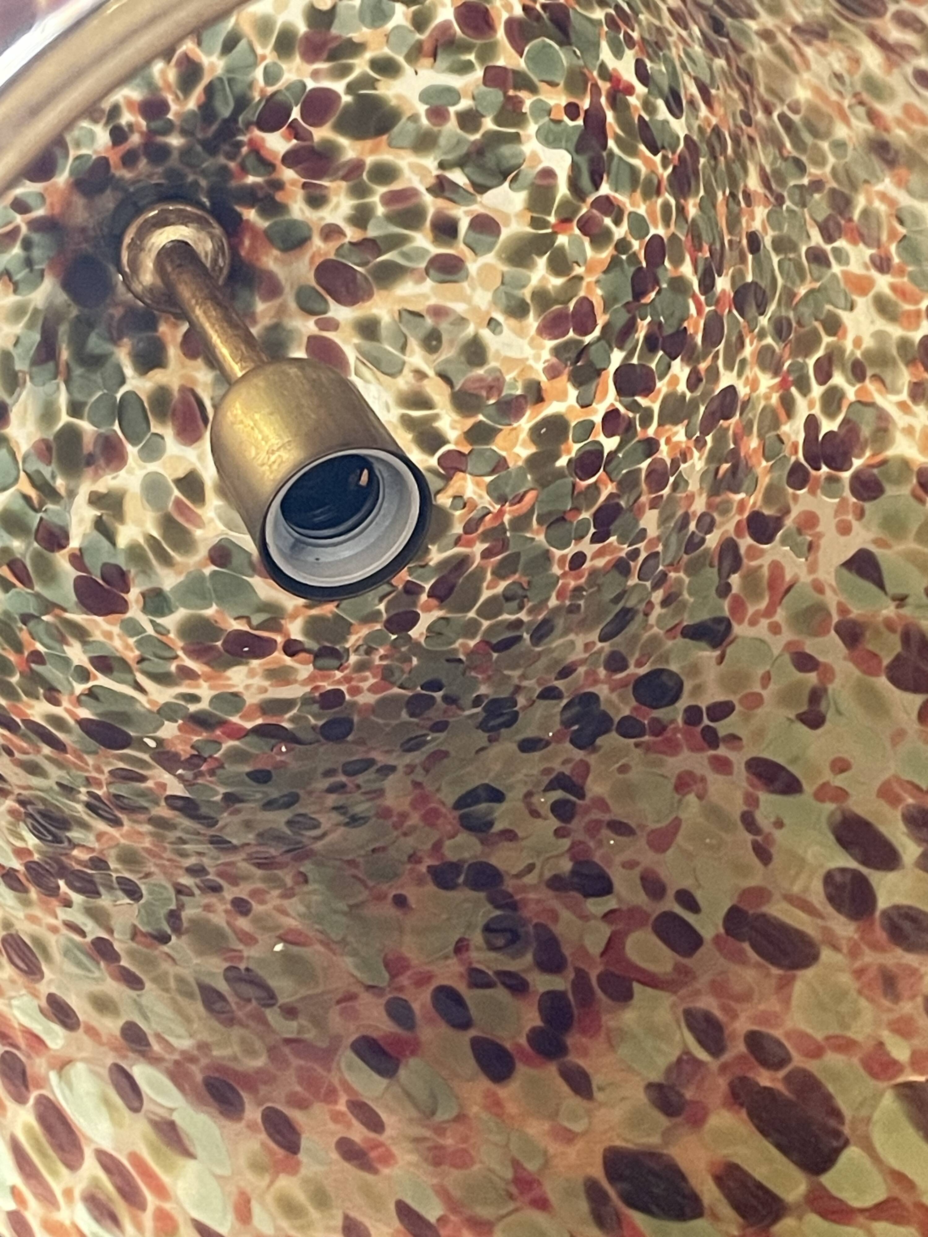 Murano glass pendant, 1970s