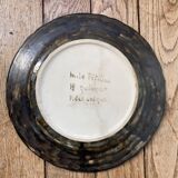 Enamelled stoneware dish Martine Le Pétillon Quimper