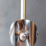 1970 chrome boat propeller pendant light with 3 lights.