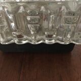 Moulded glass ceiling