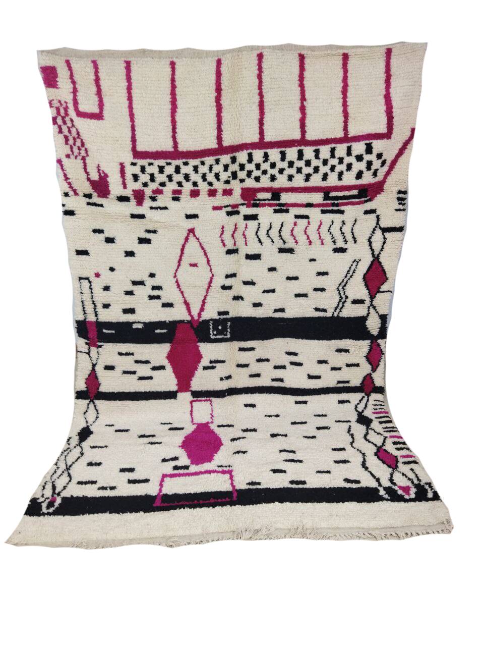 Handmade Moroccan Berber rug 284 x 176 CM