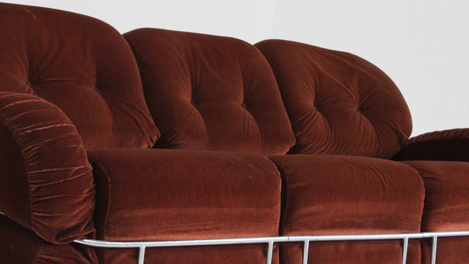 Vintage Okay sofa by Adriano Piazzesi, Italy 1970s