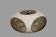 Space age bug eye ufo ceiling lamp *** Massive *** white model *** Belgium