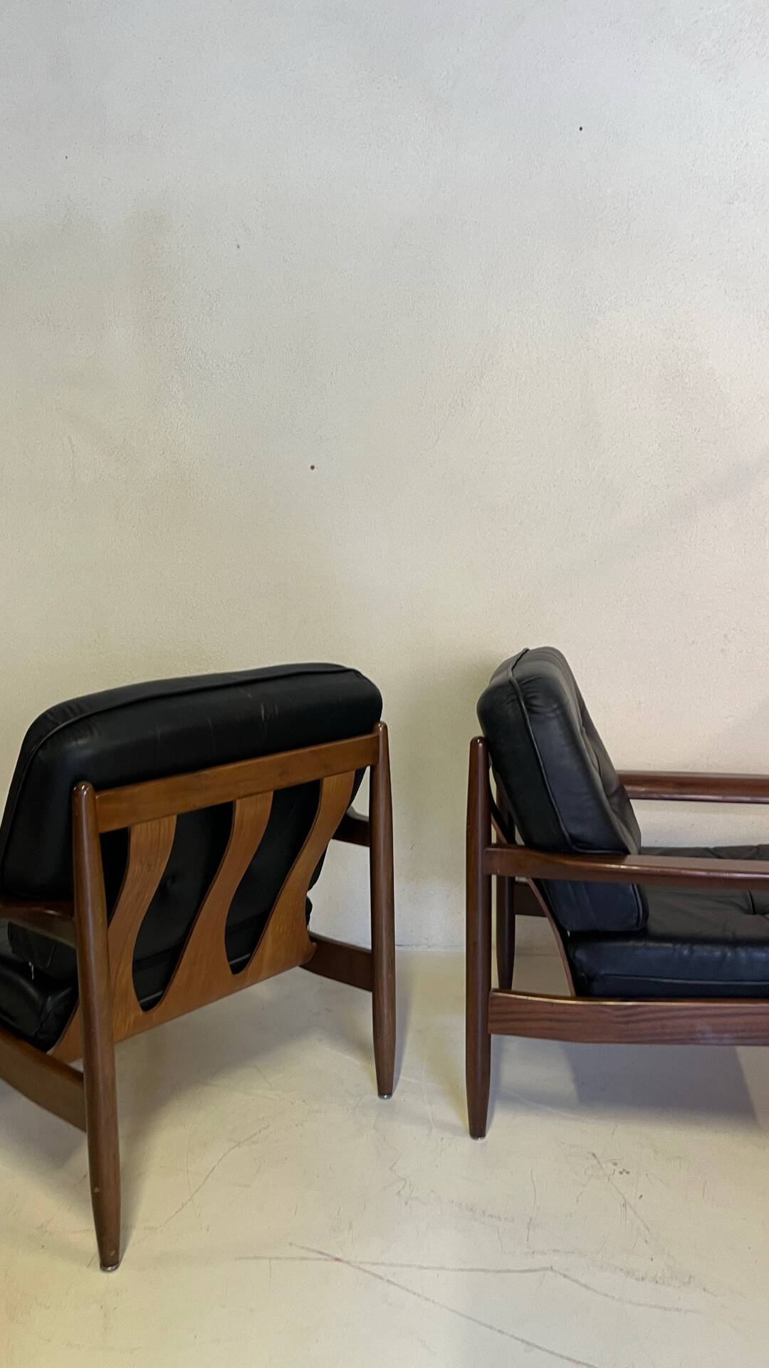 Paire de fauteuils scandinave danois