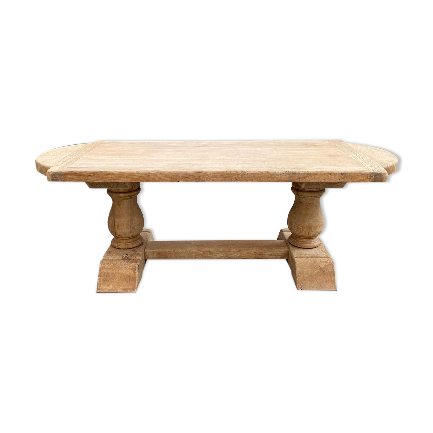 Monastery type table in solid oak