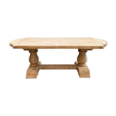 Table de type monastère en chêne massif