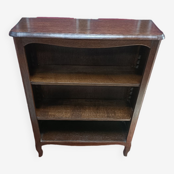 Bibus vintage oak bookcase