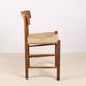 1x Børge Mogensen J39 Oak Dining Chair, FDB Møbler Denmark 1970