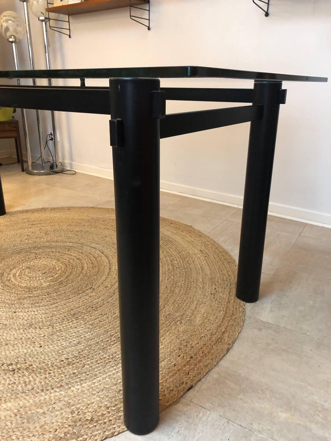 Memphis glass table, 1980