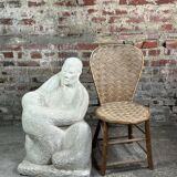 Plaster sculpture by dragoljub milosevic 1970