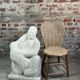 Plaster sculpture by dragoljub milosevic 1970