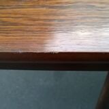 Danish teak and rosewood table