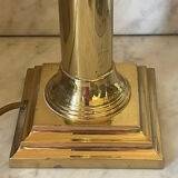 40cm vintage brass column lamp