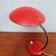 Articulated lamp in red lacquered metal, 1960s