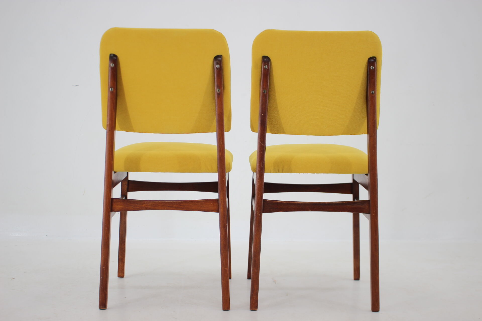 1960s Pair of Side Chairs ,Czechoslovakia