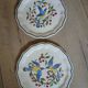 8 antique Salins dessert plates