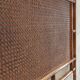 Traditional bamboo and cane headboard, 70's