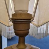 Green flowered lamp