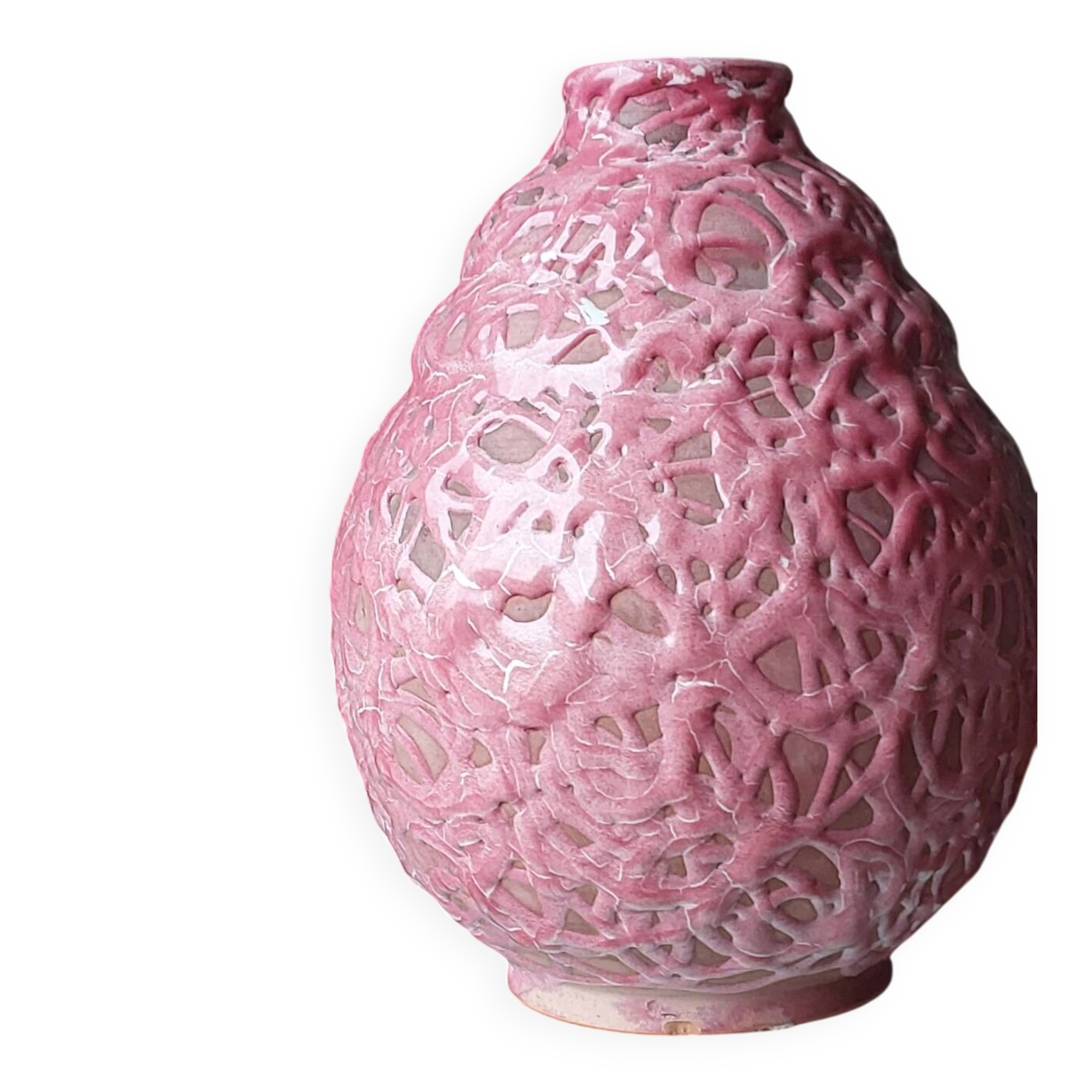 Art Deco vase from the Charentaise Faïencerie