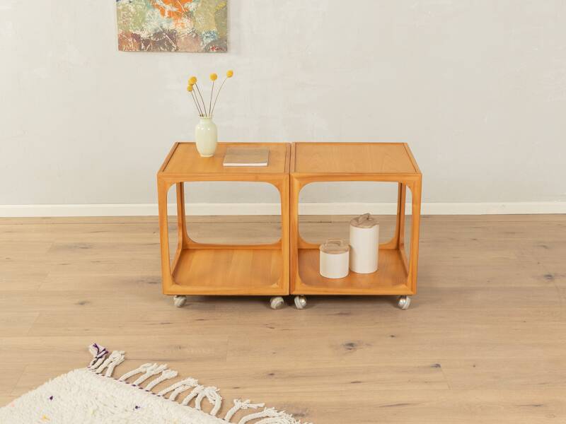 2 side tables from the 1960s, Wilhelm Renz