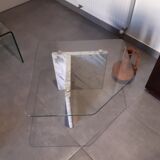 Carrara marble coffee table,