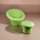 Mushroom armchair and ottoman, Pierre Paulin for Artifort