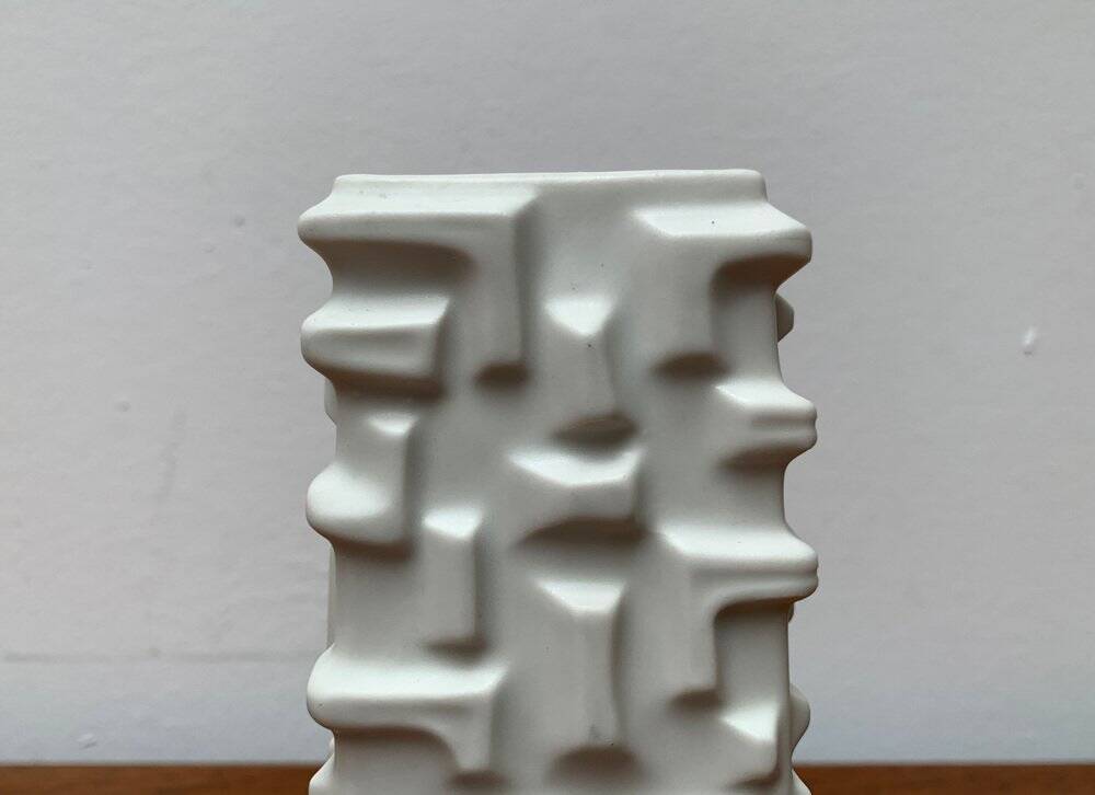 German brutalist vase by Bareuther Waldsassen, 1960s