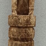 Ancient wooden ancestor statue of the Leti Islands, Indonesia