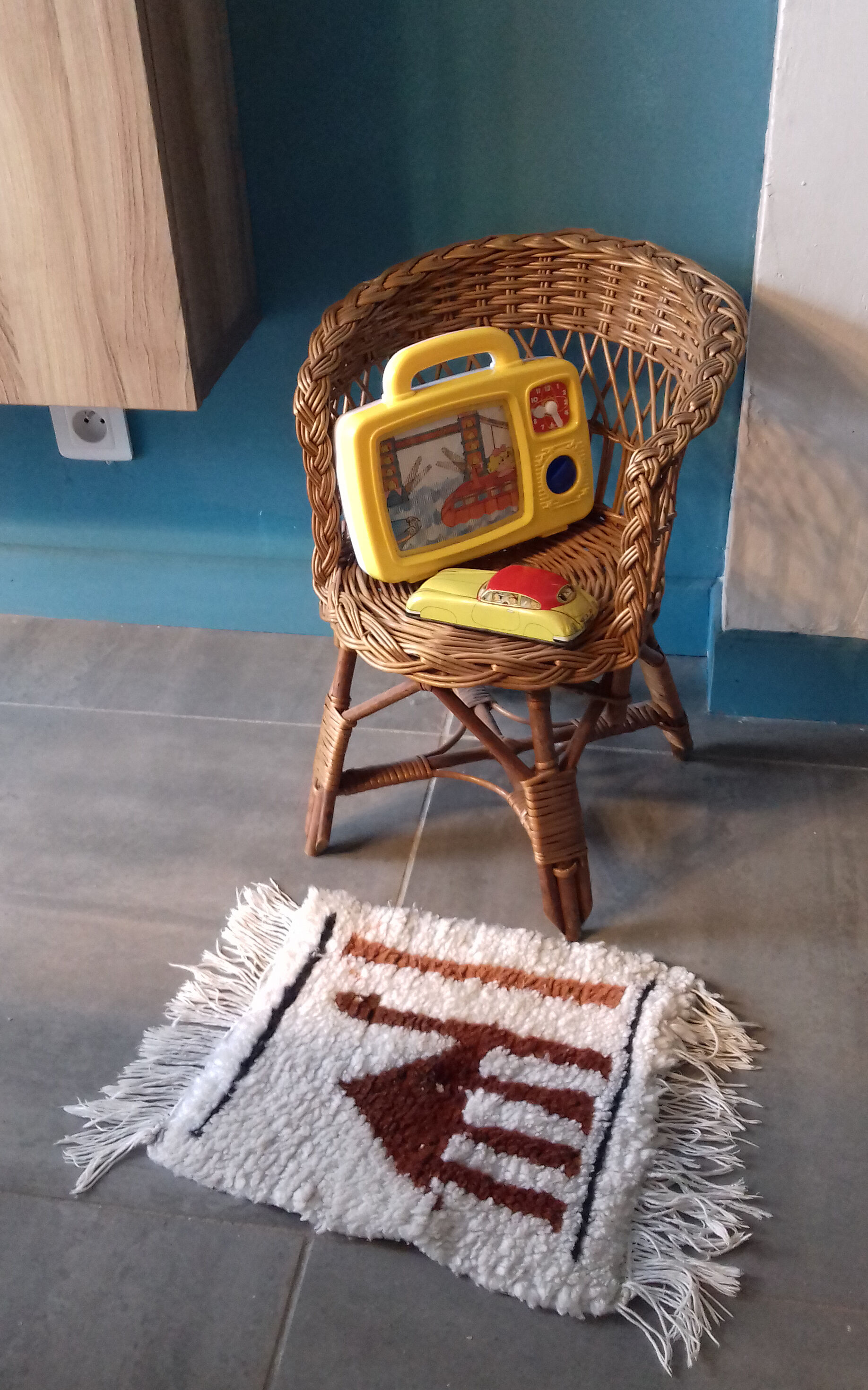 Tapis berbère 34x37 cm