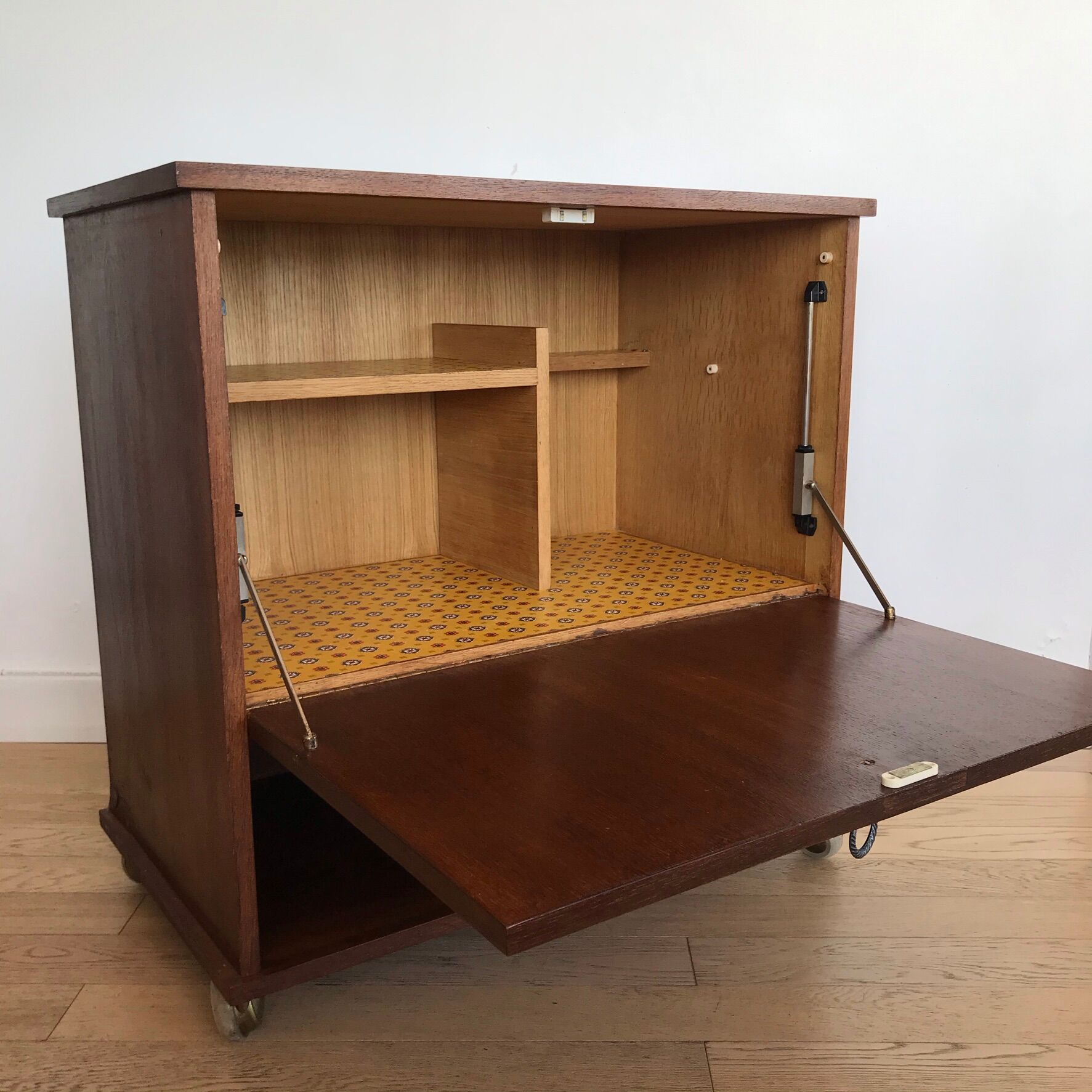 Bar furniture on wheels from the 60s