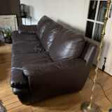 Natuzzi 3-seater leather sofa