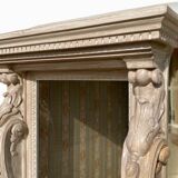 Louis XVI style lacquered display case