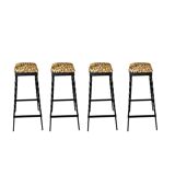 4 brutalist stools from 1950