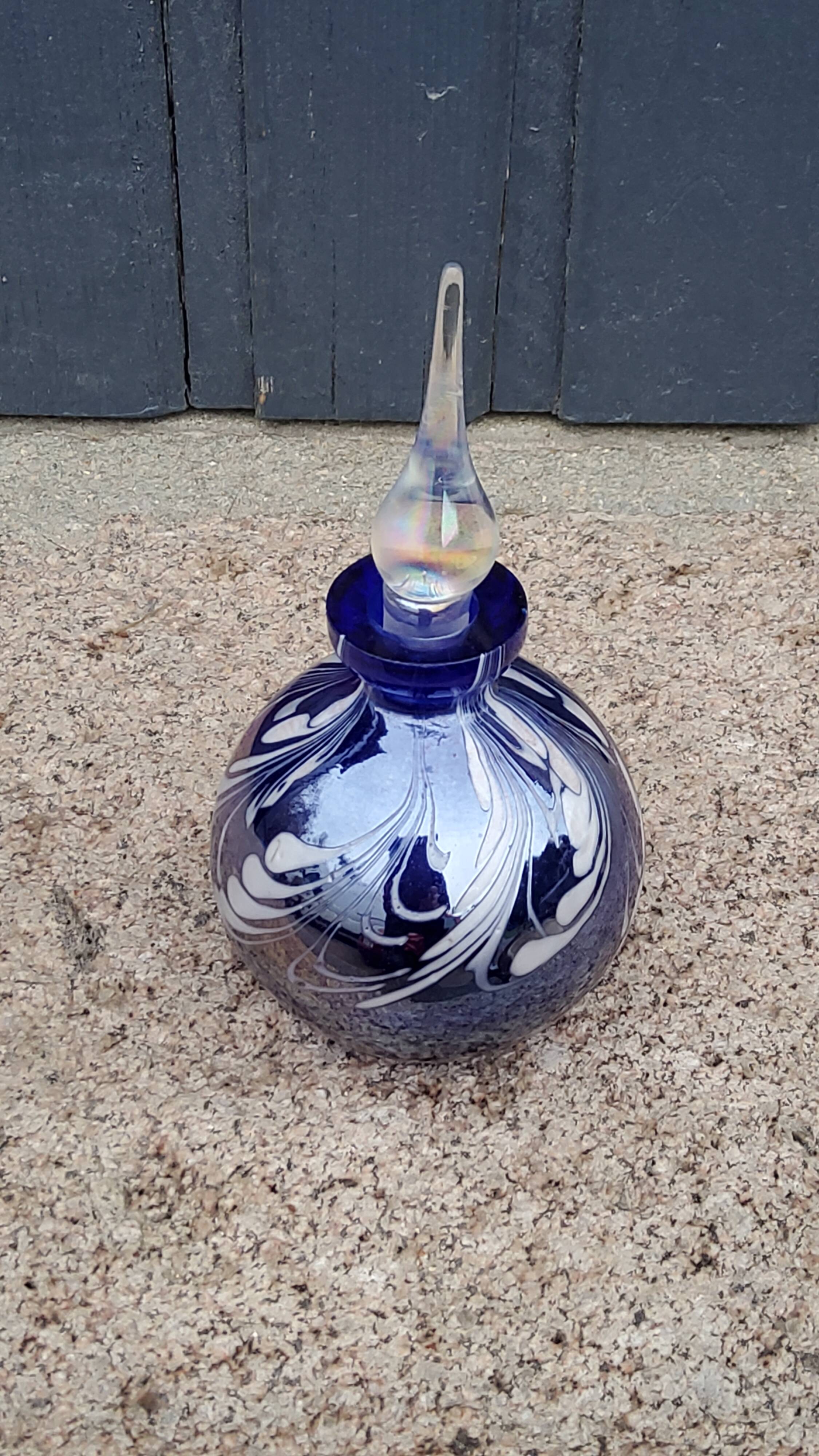 Murano glass bottle from the 80s