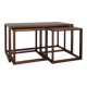 Nesting Tables attributed to Aksel Kjesgaard, Denmark, 1960s, Set of 3