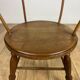 Chaise enfant ancienne en bois tourné