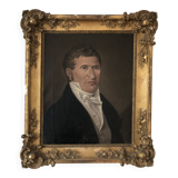 19th century Antique Oil Painting of a German Gentleman, circa 1850