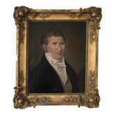 19th century Antique Oil Painting of a German Gentleman, circa 1850