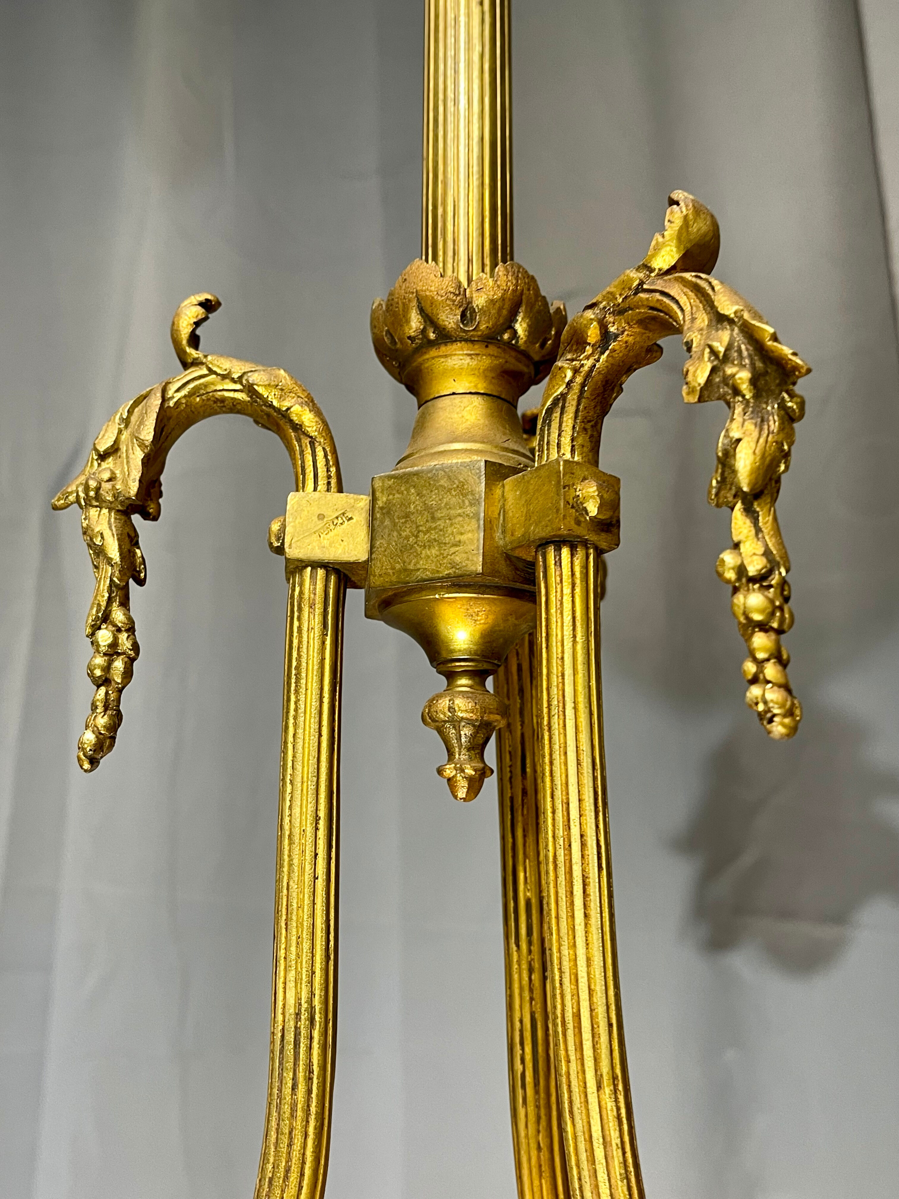 Bronze chandelier Napoleon III period very good condition