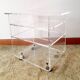 Marais International plexiglass hi-fi cabinet